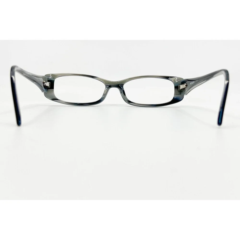 Revlon Eyeglasses Womens Black Rhinestone Accents Rectangular Frames 50-16-135